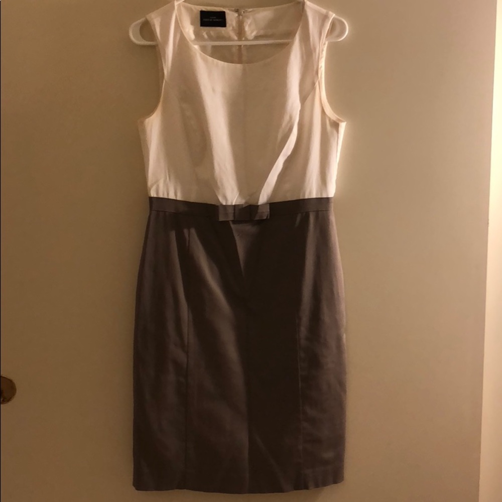 Your Sixth Sense Business Dress with Bow Detail